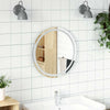 Vidaxl Bathom Mirror lideró alrededor de 60 cm