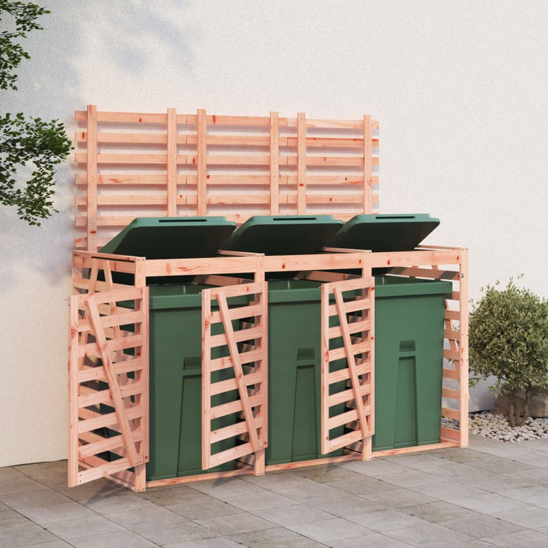 VIDAXL Container Storage Triple Solid Douglashout