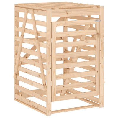 Archiviazione del contenitore Vidaxl 84x90x128.5 cm Pino solido