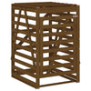 Vidaxl containerberging 84x90x128,5 cm massief grenenhout honingbruin