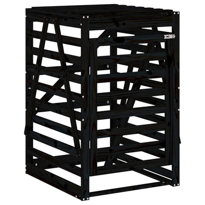 Archiviazione del contenitore Vidaxl 84x90x128.5 cm pino di pino solido