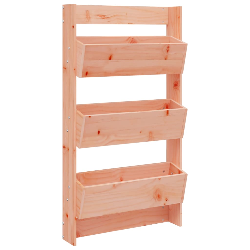 Vidaxx jardinera de pared 3 capas 60x18,5x110 cm madera douglas
