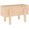Vidaxl plantenbak 62x30x38 cm massief grenenhout