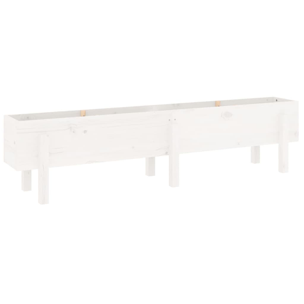 Vidaxl fioriera raccolta da 160x30x38 cm Pino di pino solido