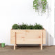 Fioriera Vidaxx rialzata 101x50x57 cm in legno di pino massiccio
