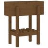 Casella di pianificazione Vidaxl 62x30x69 cm Miele di pino solido