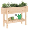 Fioriera VidaXL rialzata 101x30x69 cm in legno di pino massiccio