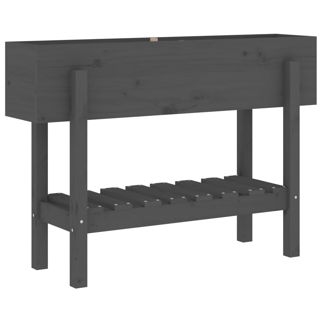 Vidaxl fioriera raccolta 101x30x69 cm in pino solido