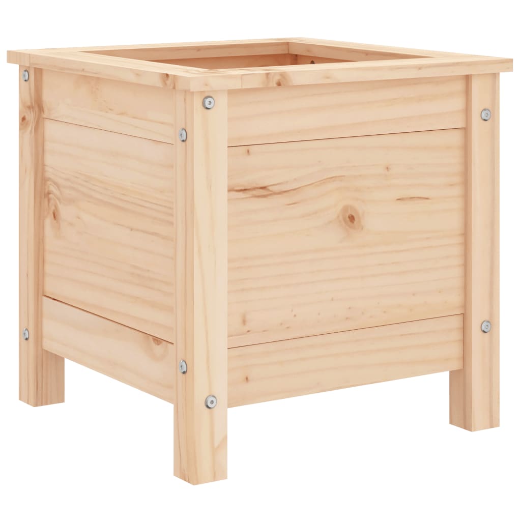 Vidaxl Planning Box 40x40x39 cm de pino sólido