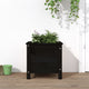 VidaXL Planning box 40x40x39 cm Solid pine black