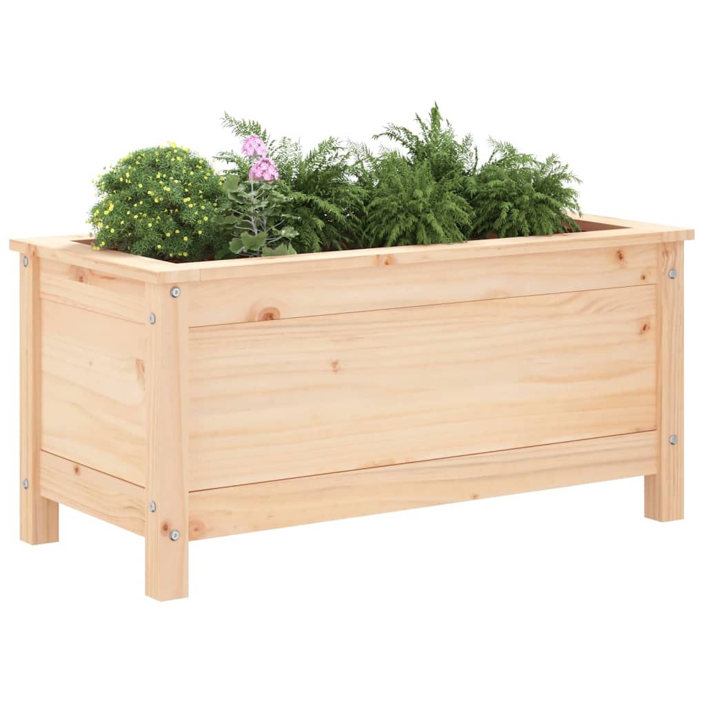 Fioriera Vidaxx 82,5x40x39 cm in legno di pino massiccio