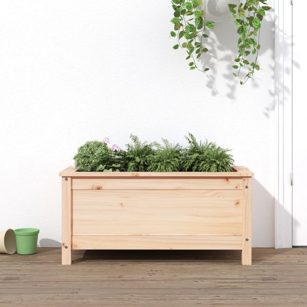 Fioriera Vidaxx 82,5x40x39 cm in legno di pino massiccio