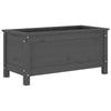 VidaXL Planning box 82.5x40x39 cm Solid pine Gray