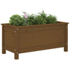 Casella di pianificazione Vidaxl 82.5x40x39 cm Miele di pino solido marrone
