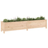 Jardinera vidaxx elevada 199,5x40x39 cm madera maciza de pino