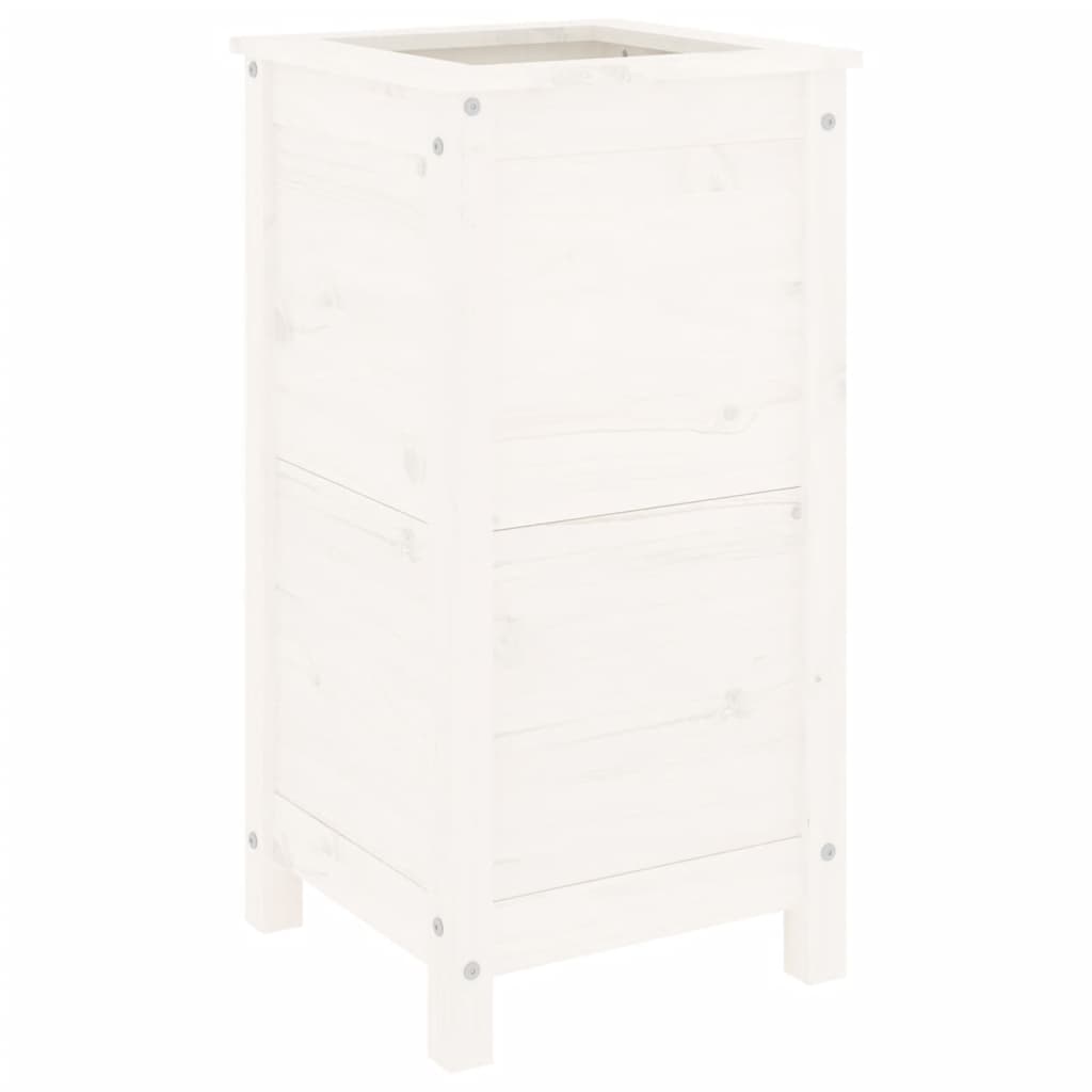 Vidaxl Planning Box 40x40x78 cm de pino sólido