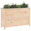 Vidaxl plantenbak verhoogd 119,5x40x78 cm massief grenenhout
