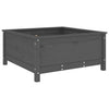 Casella di pianificazione Vidaxl 82.5x82.5x39 cm Pinna solido