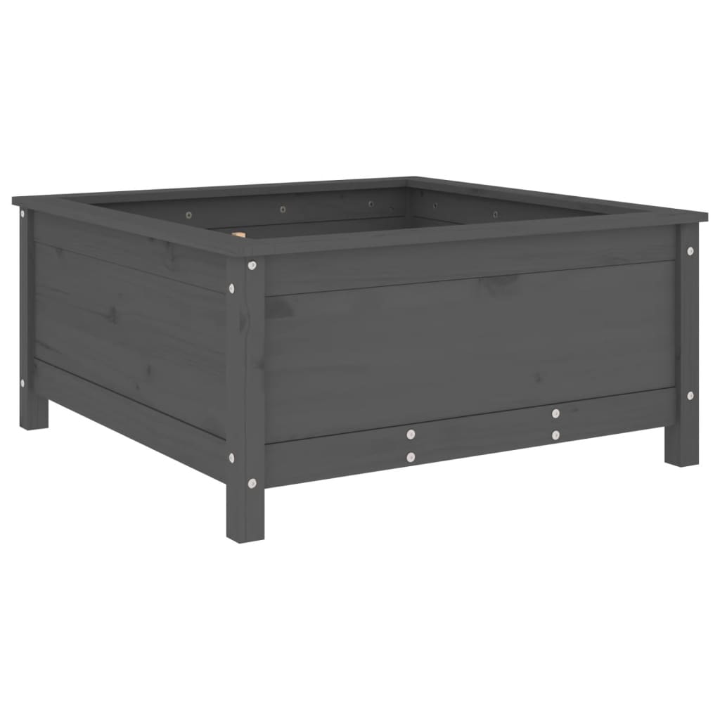 Casella di pianificazione Vidaxl 82.5x82.5x39 cm Pinna solido