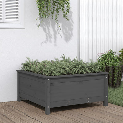 Casella di pianificazione Vidaxl 82.5x82.5x39 cm Pinna solido