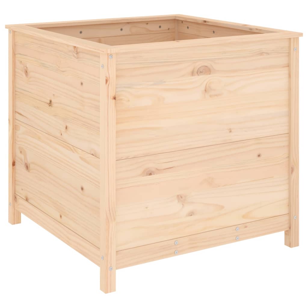 Vidaxl Planning Box 82.5x82.5x78 cm de pino sólido