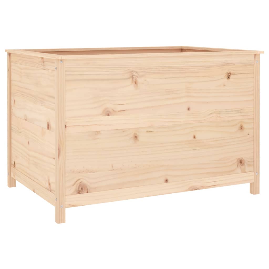 Vidaxl Planter recaudó 119.5x82.5x78 cm de pino sólido