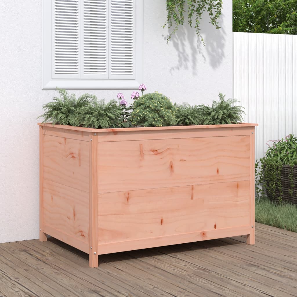 Vidaxl Planning Box recaudado 119.5x82.5x78 cm Douglhout sólido