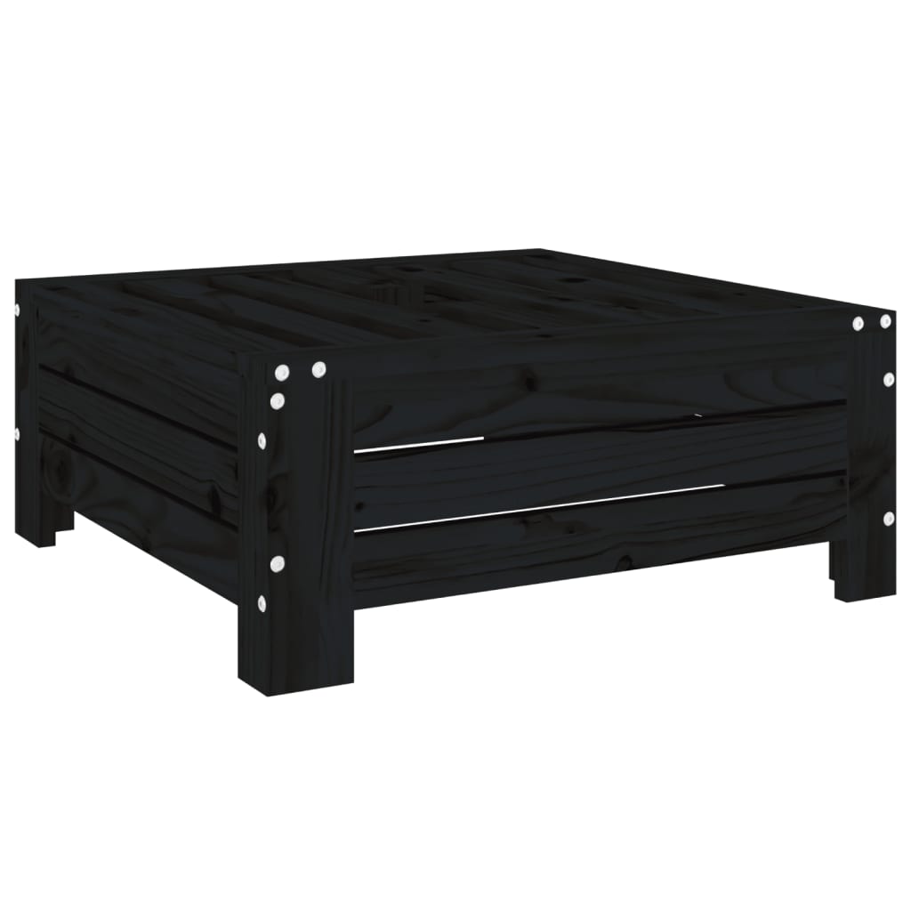 Vidaxl Parasol Polpe Solid Pine Black