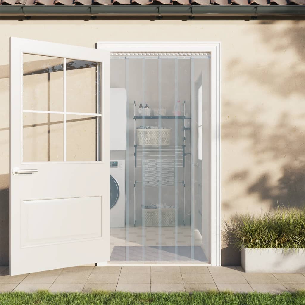 Vidaxl Deurgoordijn 200x1.6 mm 50 m PVC Transparente