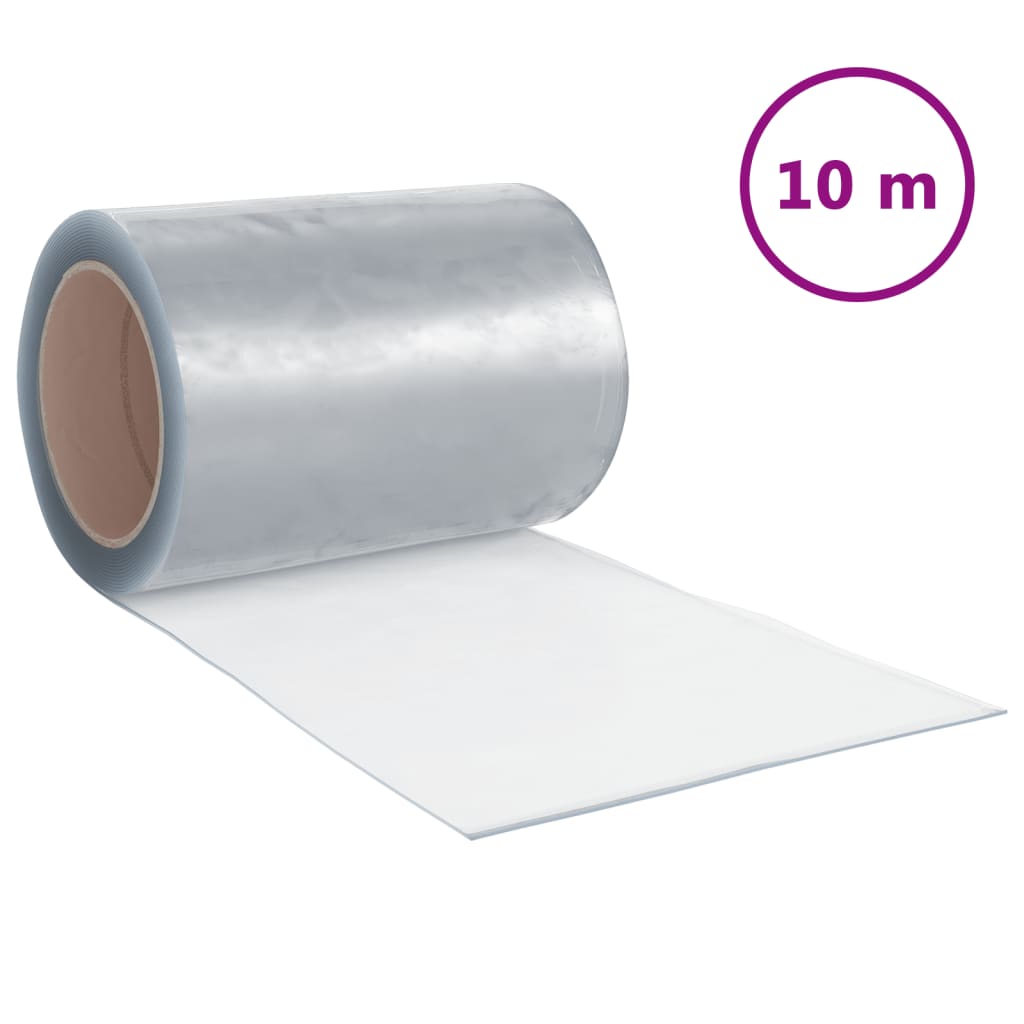 Tervato della porta Vidaxl 300x2,6 mm 10 m PVC trasparente