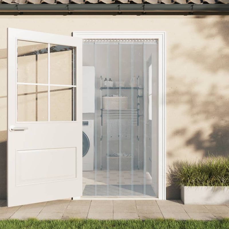Tervato della porta Vidaxl 300x2,6 mm 10 m PVC trasparente