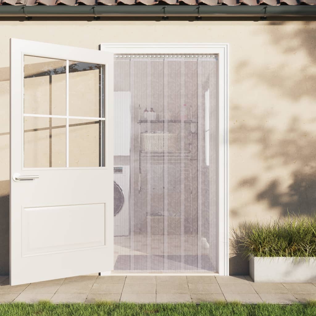 Vidaxl Deurgoordijn 200x1.6 mm 50 m PVC trasparente