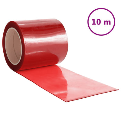 Vidaxl DeUrboordijn 200x1.6 mm 10 m PVC rojo