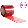 Vidaxl Deurboordijn 200x1.6 mm 50 m PVC rosso
