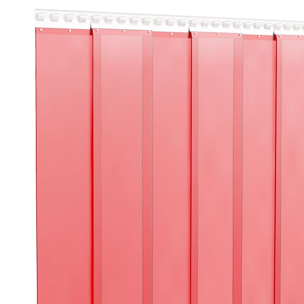 Vidaxl Deurboordijn 200x1.6 mm 50 m PVC rosso