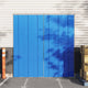 Vidaxl deurgordijn 300x2,6 mm 10 m pvc blauw
