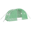 Vidaxl tuinkas con telaio in acciaio 8 m² 4x2x2 m