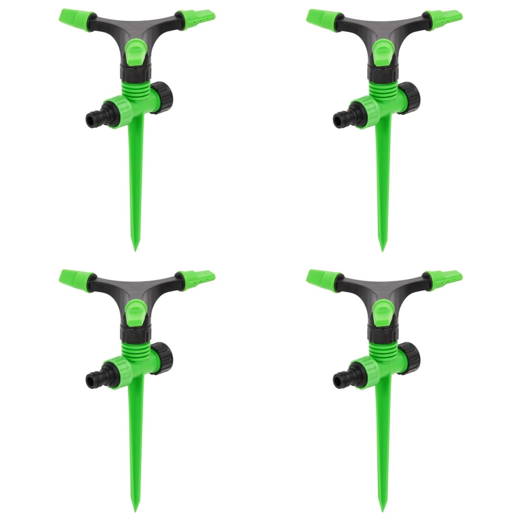 Spruzzatori Vidaxl 4 ST 16x13.5x25.5 cm e PP verde e nero