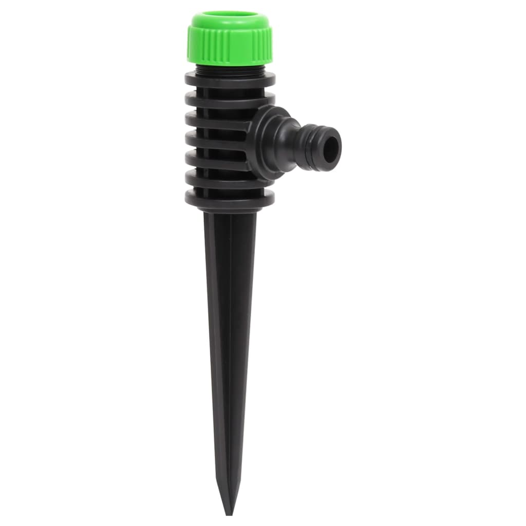 Rocinadores de Vidaxl 6 ST 3x6x19.5 cm y PP verde y negro