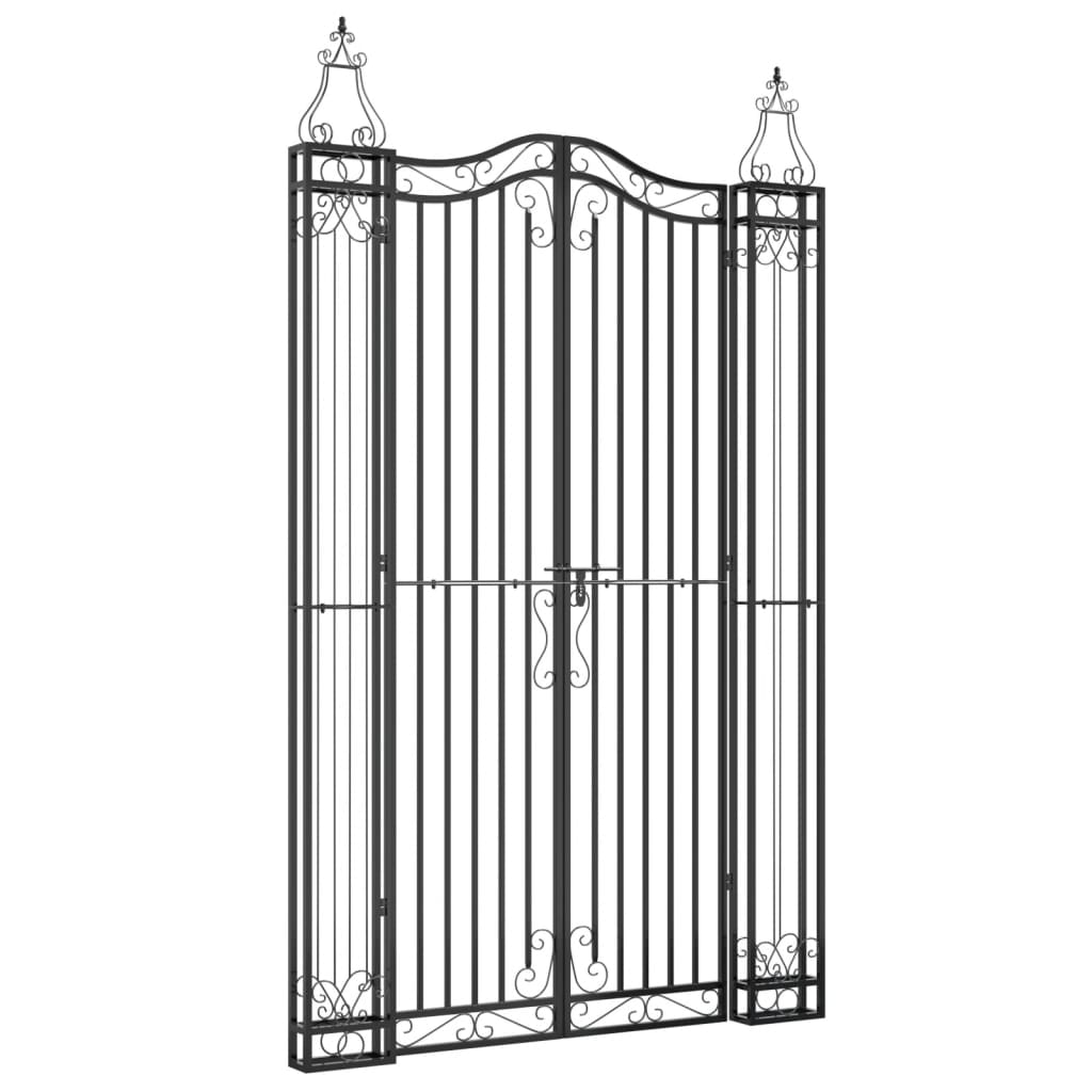 Vidaxl Poort 121x8x200 cm Ferro battuto