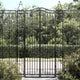 Vidaxl Poort 121x8x200 cm Ferro battuto