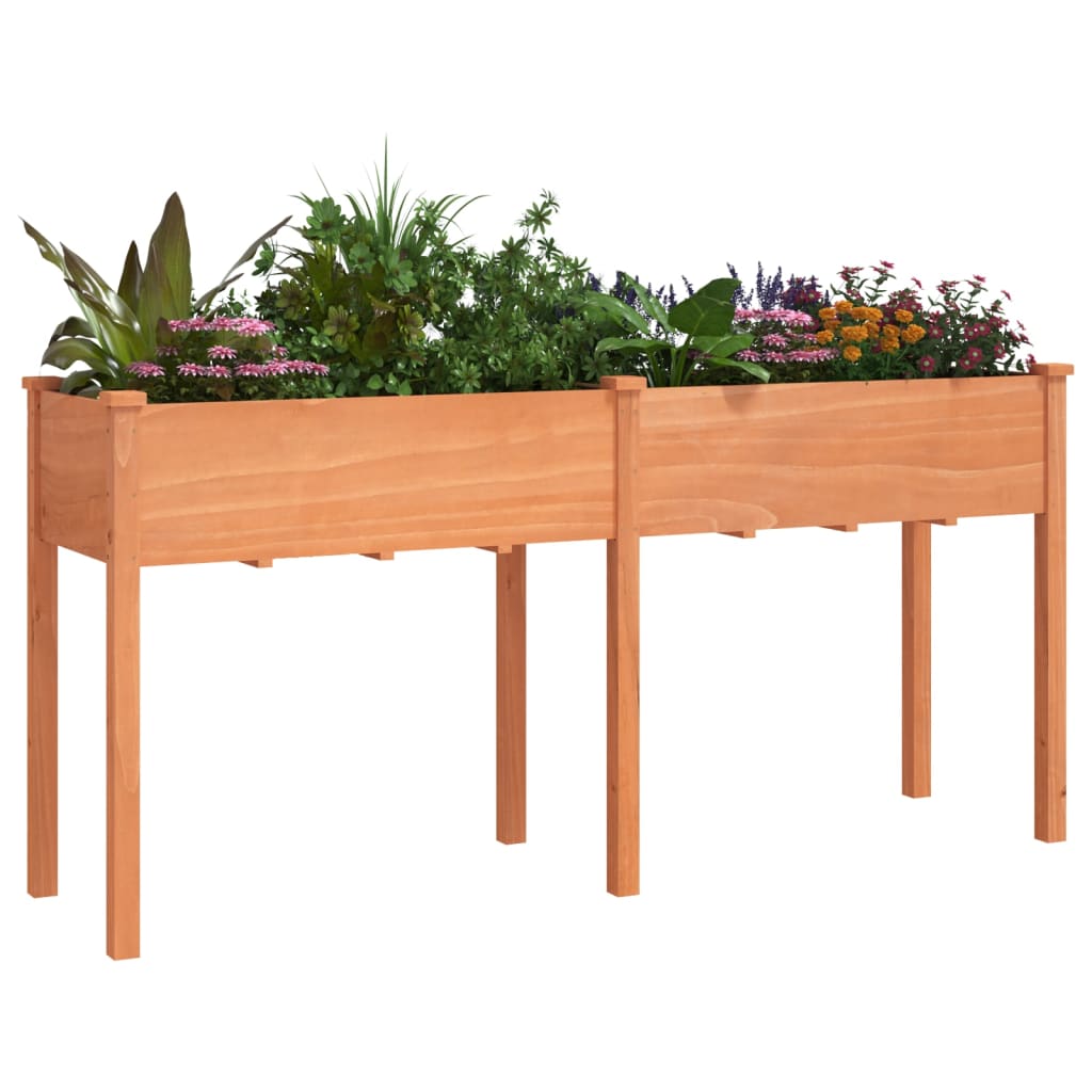 Plantilla Vidaxl con revestimiento de 161x45x76 cm de pino sólido