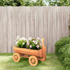 Vidaxl wagen decoratief 70x43x54 cm massief vurenhout