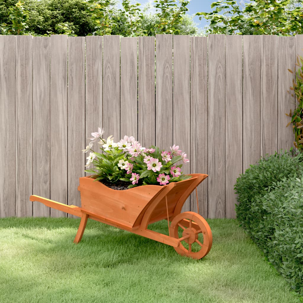 Vidaxl Planter Willería 128x45.5x43 cm de pino sólido
