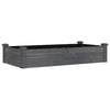 Plantador Vidaxl elevado con revestimiento de 120x60x25 cm de pino