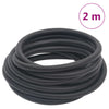 Vidaxl Air manguera híbrida 0.6 '' 2 m de caucho y pvc negro