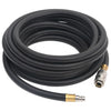 Vidaxl Air manguera híbrida 0.6 '' 2 m de caucho y pvc negro