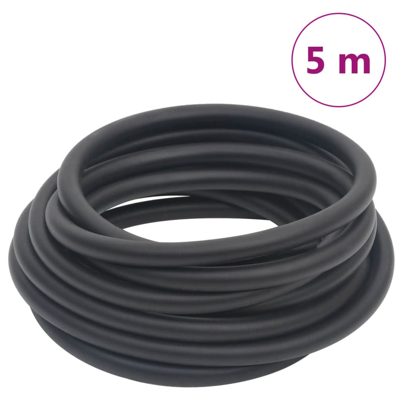 Vidaxl Air manguera híbrida 0.6 '' 5 m de caucho y pvc negro