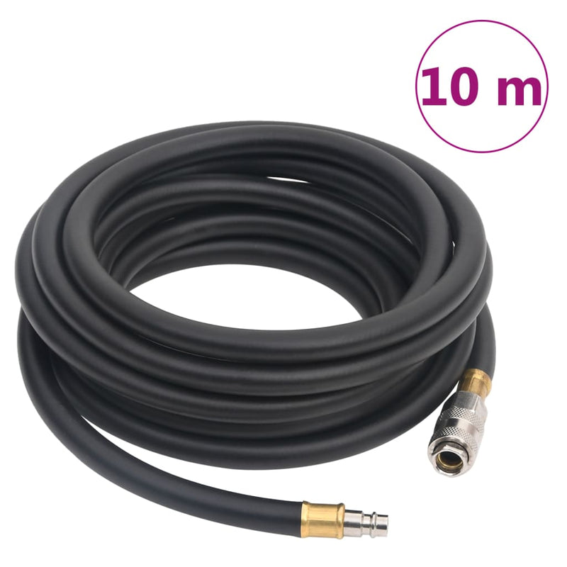 Vidaxl Air manguera híbrida 0.6 '' 10 m de caucho y pvc negro