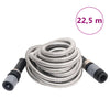 Vidaxl Garden Manguera con cabeza de aerosol 0.6 '' 22.5 M Silver de acero inoxidable